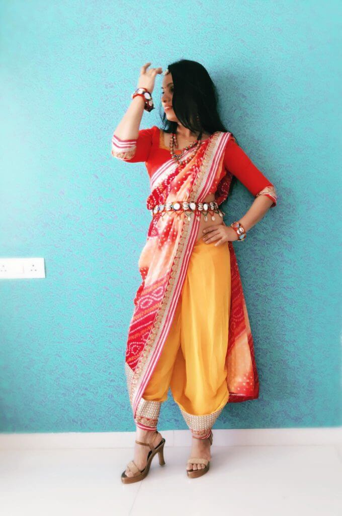 The Nauvari Draping Style | Nauvari saree, Saree draping styles, Saree